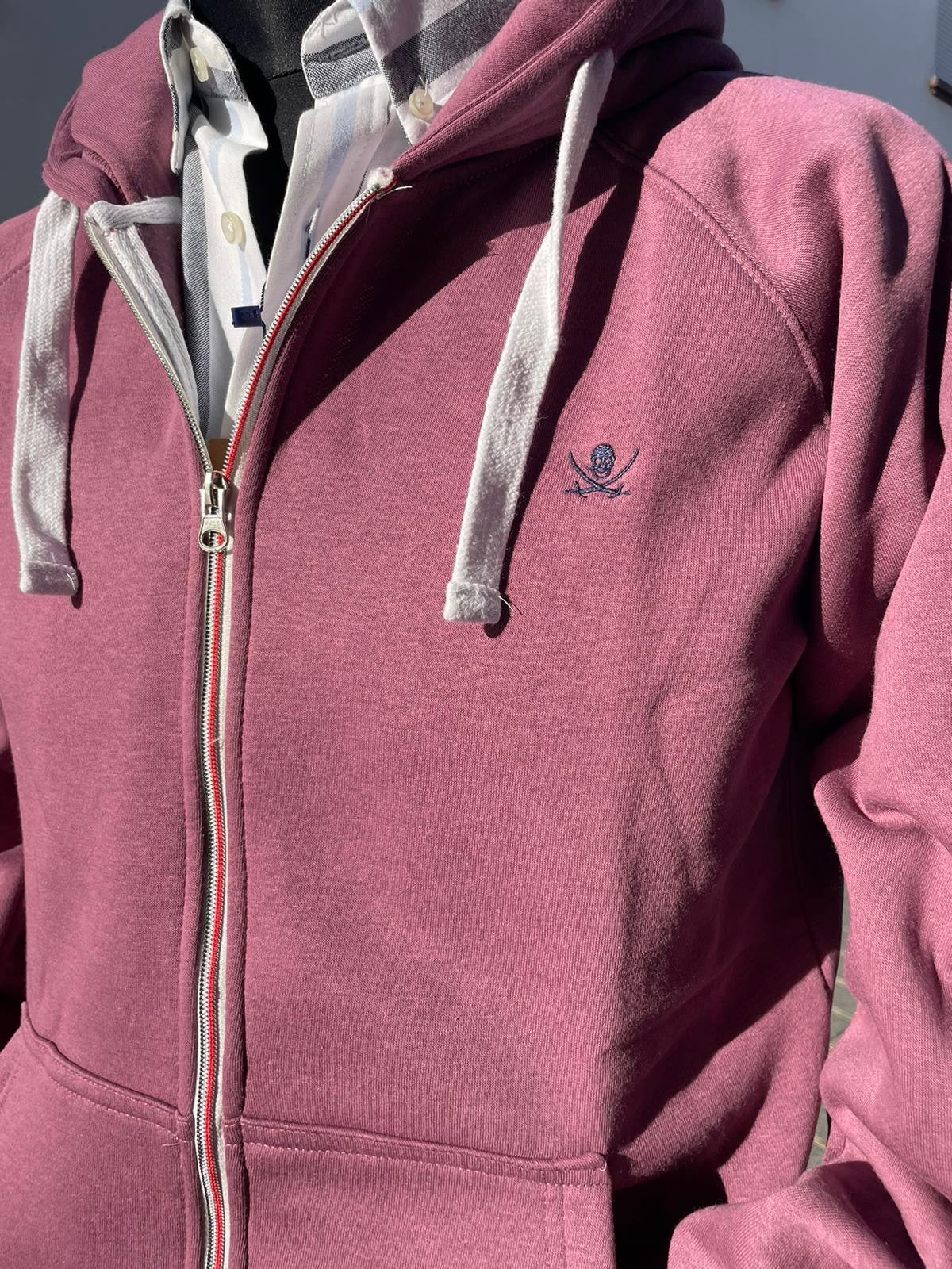 SUDADERA CON CREMALLERA