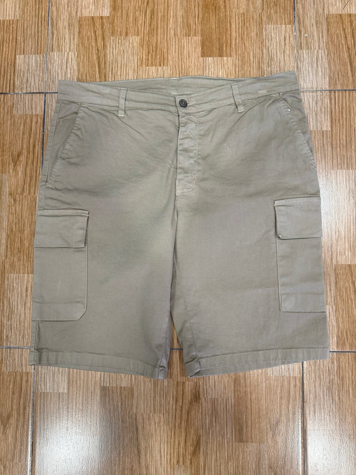 Bermudas cargo beige