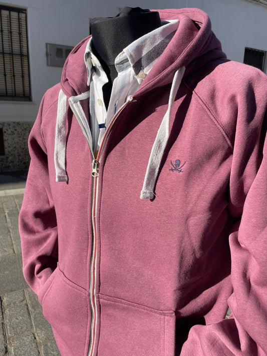 SUDADERA CON CREMALLERA
